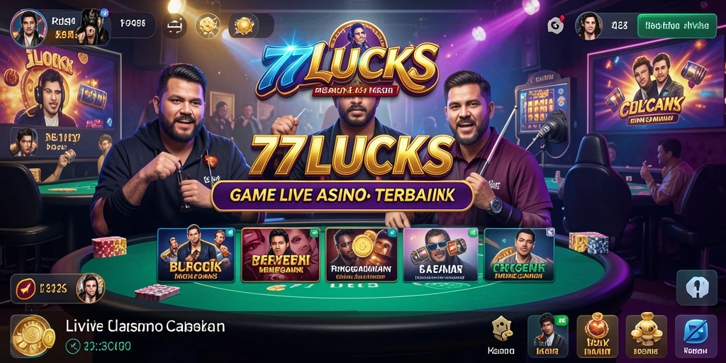 Gameplay Live Casino yang mengasyikkan di 77LUCKS.