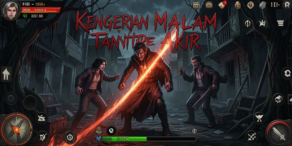 Screenshot menampilkan momen mendebarkan di dalam kegelapan 8180.