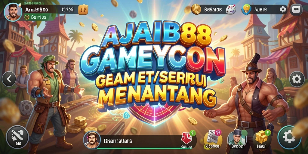 Tampilan gameplay AJAIB88 menampilkan pengalaman Tycoon yang seru.