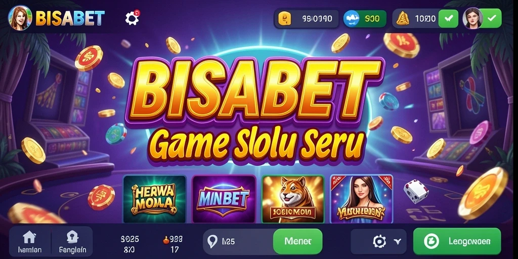Tampilan gameplay BISABET yang seru dan menghibur di layar.
