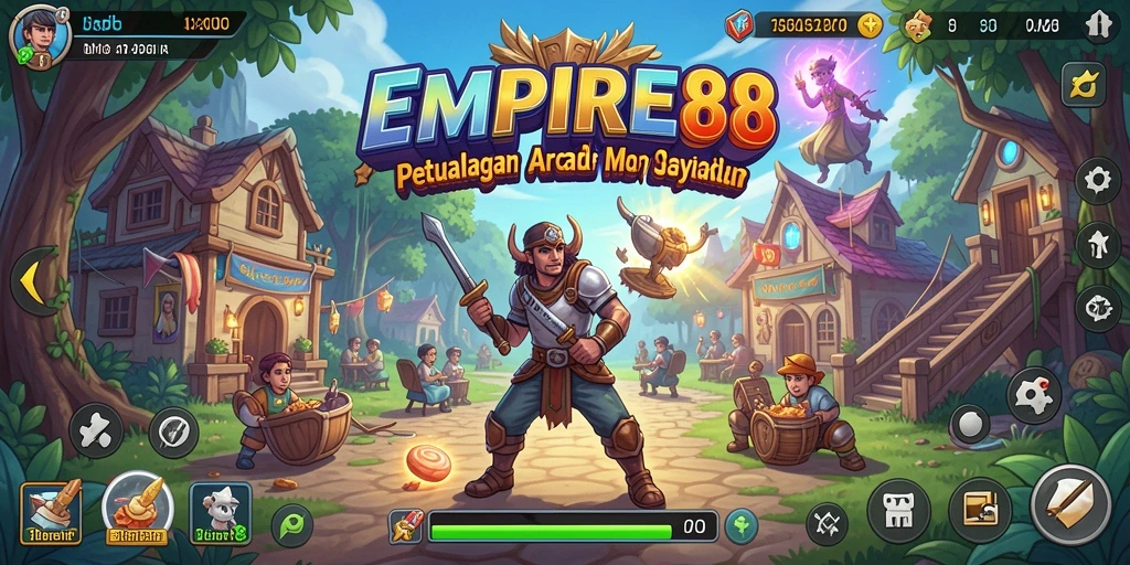Screenshot gameplay EMPIRE88 yang menampilkan aksi penuh adrenalin.