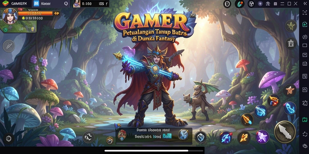 Screenshot dari gameplay GAMERP yang menampilkan petualangan menarik.