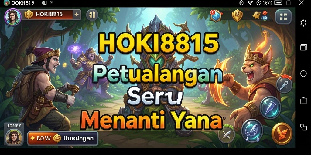 Gameplay menarik dari HOKI8815 dengan petualangan yang seru.