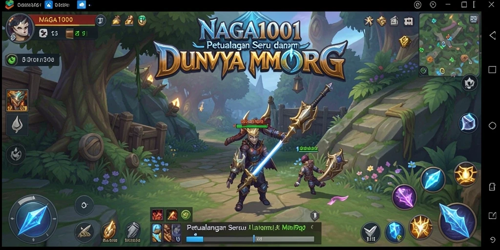 Tampilan gameplay seru di dunia NAGA1001.