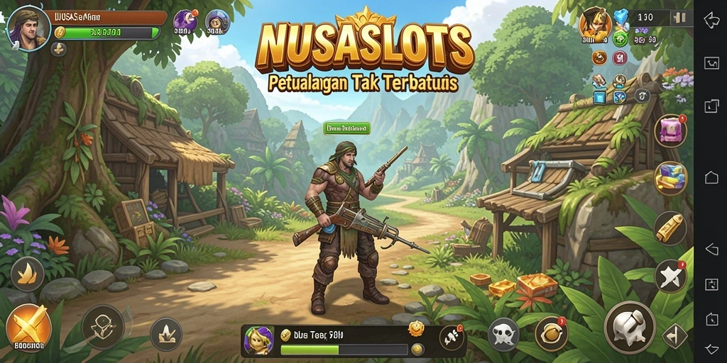 Gameplay seru di dunia terbuka NUSASLOTS.