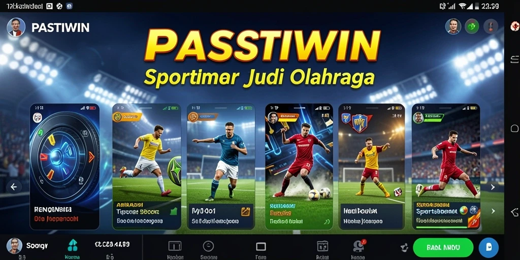 Tampilan menarik dari gameplay PASTIWIN yang memicu adrenalin taruhan.