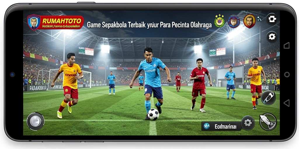 Tampilan gameplay RUMAHTOTO yang mendebarkan dan penuh aksi.