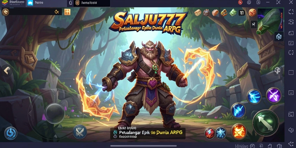 Gameplay SALJU777 yang menantang di dunia ARPG yang indah.