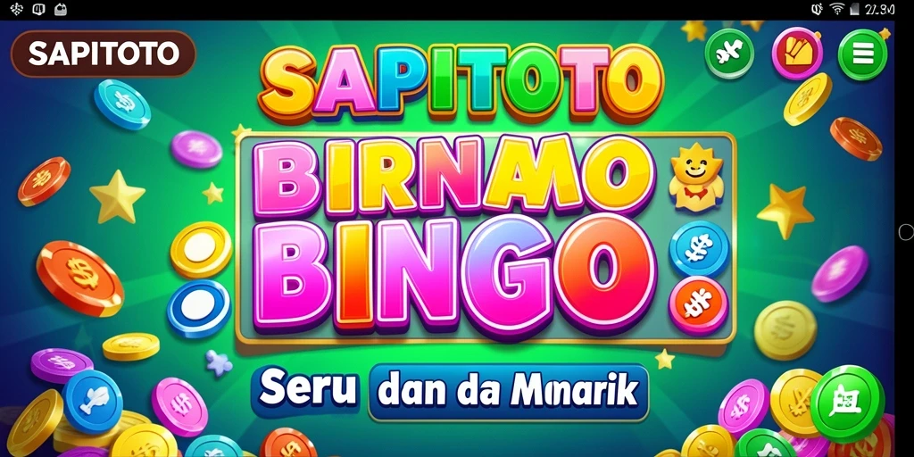 Tampilan gameplay Bingo yang seru dan interaktif di SAPITOTO.